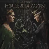 Game of Thrones House of the Dragon 2026 Wall Calendar