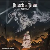 Attack on Titan 2026 Wall Calendar