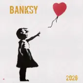 Banksy 2026 Wall Calendar