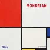 Piet Mondrian 2026 Wall Calendar