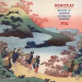 Hokusai Japanese Woodblock 2026 Wall Calendar