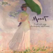 Monet A Walk In The Country 2026 Wall Calendar