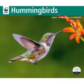 Hummingbirds WWF 2026 Wall Calendar