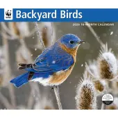 Birds Backyard WWF 2026 Wall Calendar