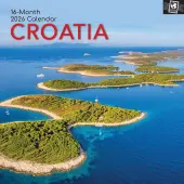 Croatia 2026 Wall Calendar