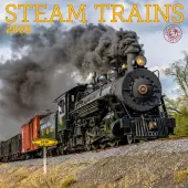 Steam Trains 2026 Mini Wall Calendar