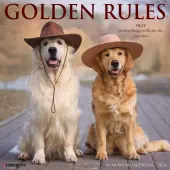 Golden Rules Just 2026 Wall Calendar