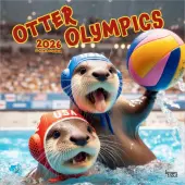 Otter Olympics 2026 Wall Calendar