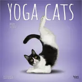 Yoga Cats 2026 Wall Calendar