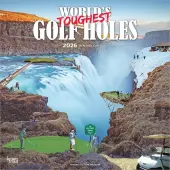 Worlds Toughest Golf Holes Special Value 2026 Wall Calendar