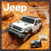 Jeep 2026 Wall Calendar