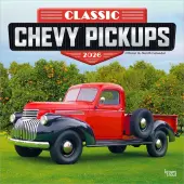 Chevy Classic Pickups 2026 Wall Calendar