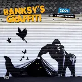 Banksys Graffiti 2026 Wall Calendar