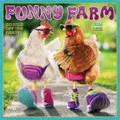 Funny Farm 2026 Wall Calendar
