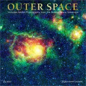 Outer Space Plato 2026 Wall Calendar
