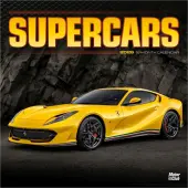 Supercars Square Motor Club 2026 Wall Calendar