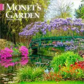 Monets Garden 2026 Wall Calendar