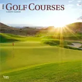 Golf Courses 2026 Wall Calendar