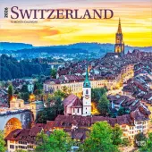 Switzerland 2026 Wall Calendar