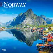 Norway 2026 Wall Calendar
