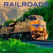 Railroads 2026 Wall Calendar