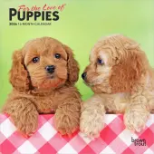 Puppies For the Love  2026 Mini Wall Calendar