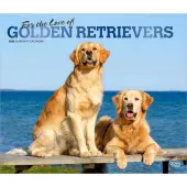 Golden Retrievers Deluxe 2026 Wall Calendar