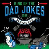 Dad Jokes 2026 Wall Calendar