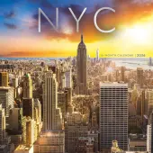 NYC 2026 Wall Calendar
