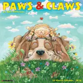 Paws and Claws Patterson 2026 Wall Calendar