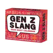 Gen Z Slang 2026 Desk Calendar