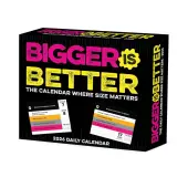 Bigger is Better 2026 Desk Calendar