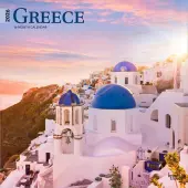 Greece 2026 Wall Calendar