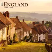 England 2026 Wall Calendar