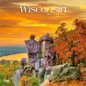Wisconsin Wild and Scenic 2026 Wall Calendar