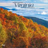 Virginia 2026 Wild and Scenic 2026 Wall Calendar