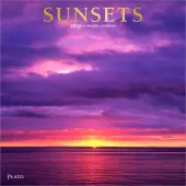 Sunsets Plato 2026 Wall Calendar