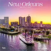New Orleans 2026 Wall Calendar