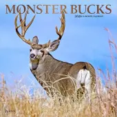 Monster Bucks Plato 2026 Wall Calendar