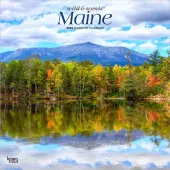 Maine Wild and Scenic 2026 Wall Calendar