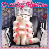 Avanti Cranky Kitties Plato 2026 Wall Calendar