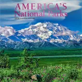 Americas National Parks Plato Foil 2026 Wall Calendar