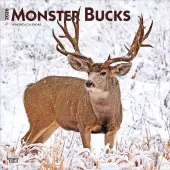 Monster Bucks 2026 Wall Calendar