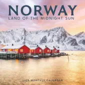 Norway Land of Midnight Sun 2026 Wall Calendar
