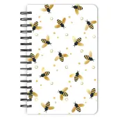 Busy Bees Foil Compact Journal