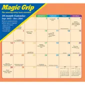Rainbow Jumbo 2026 Magic Grip Wall Calendar