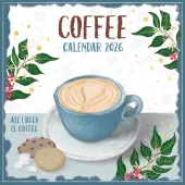 Coffee Illustrated 2026 Mini Wall Calendar