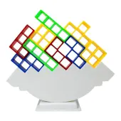 Balance Boat Blocks Game