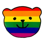 Tiny Headed Pride Big Head Sticker