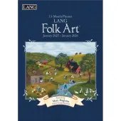 LANG Folk Art 2025 Monthly Planner by Mary Singleton